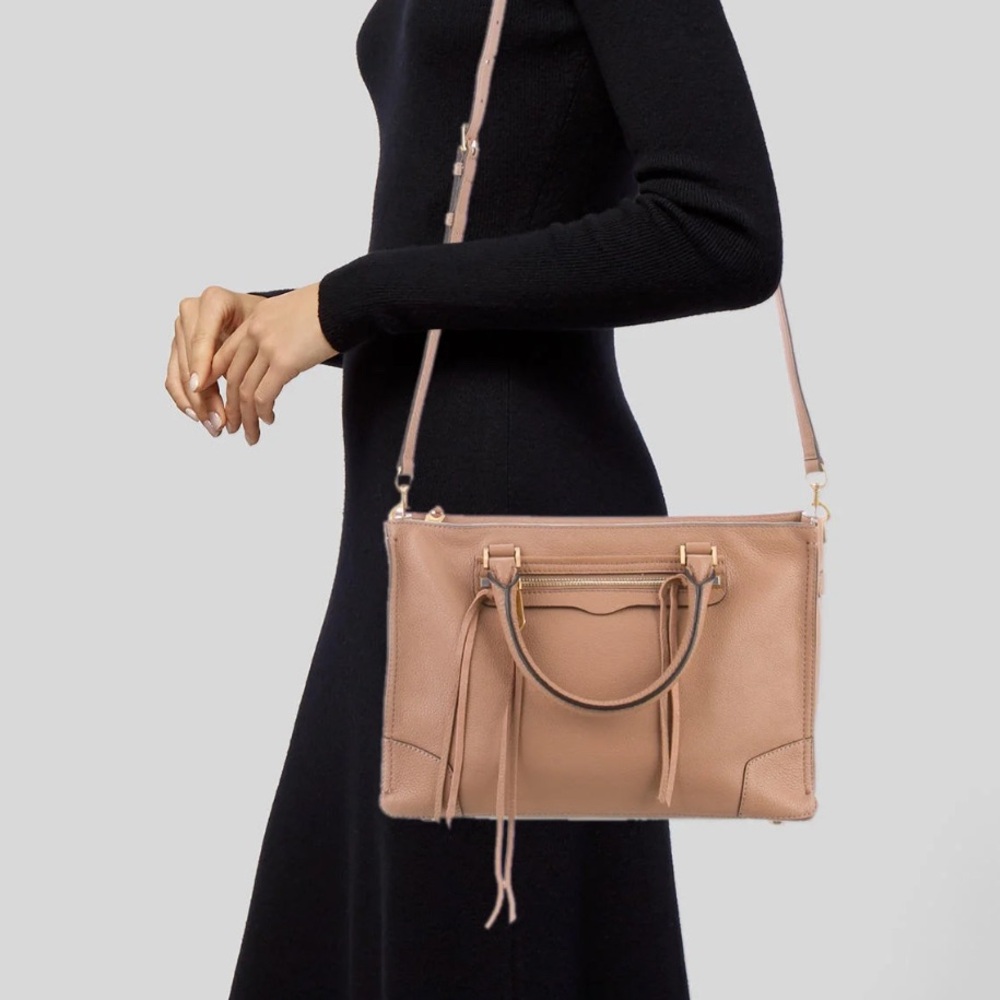 Rebecca Minkoff Blush Leather Crossbody Bag